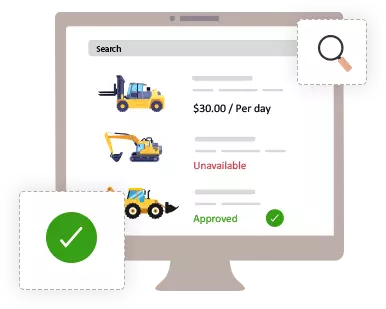 heavy equipment rental software