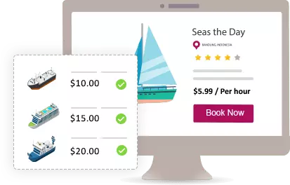 Boat rental Booking software